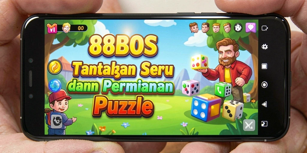 Screenshot gameplay 88BOS menunjukkan berbagai teka-teki menarik yang harus diselesaikan.