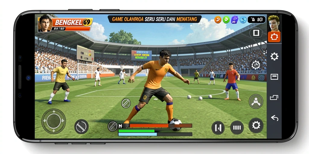 Tampilan gameplay BENGKEL69 yang menarik dan menegangkan.