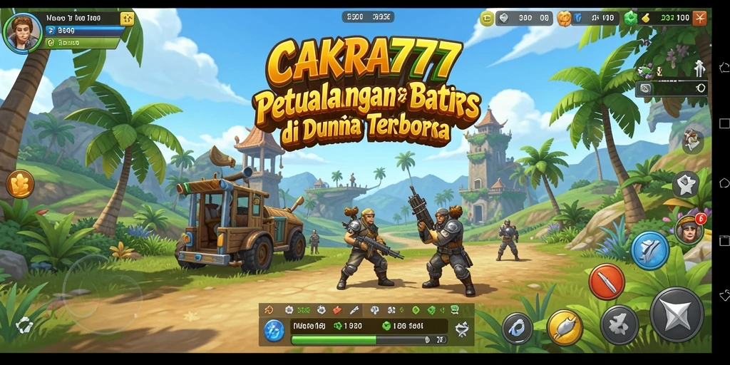 Gameplay seru dalam dunia terbuka CAKRA777.