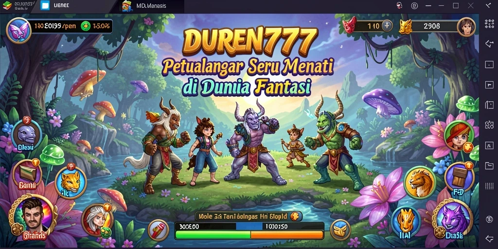 Screenshot DUREN777 menampilkan momen seru saat eksplorasi dunia.