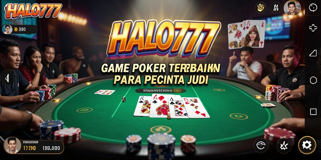 Tampilan gameplay yang seru dan kompetitif di HALO777.