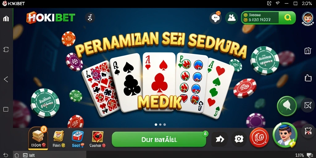 Tampilan gameplay HOKIBET yang menarik dan interaktif.