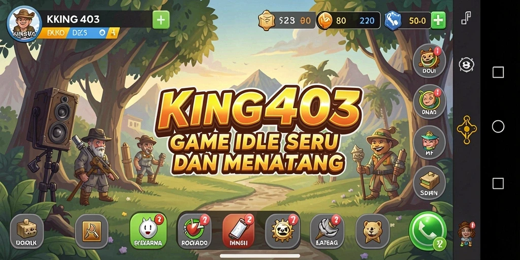 Tampilan gameplay KING403 yang seru dan menarik.
