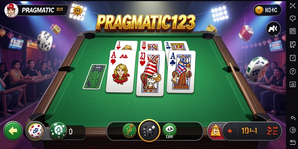 Tampilan gameplay menegangkan dari PRAGMATIC123 yang penuh aksi Domino.