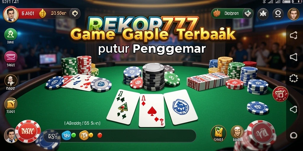 Tampilan menarik dalam permainan Gaple di REKOR777.