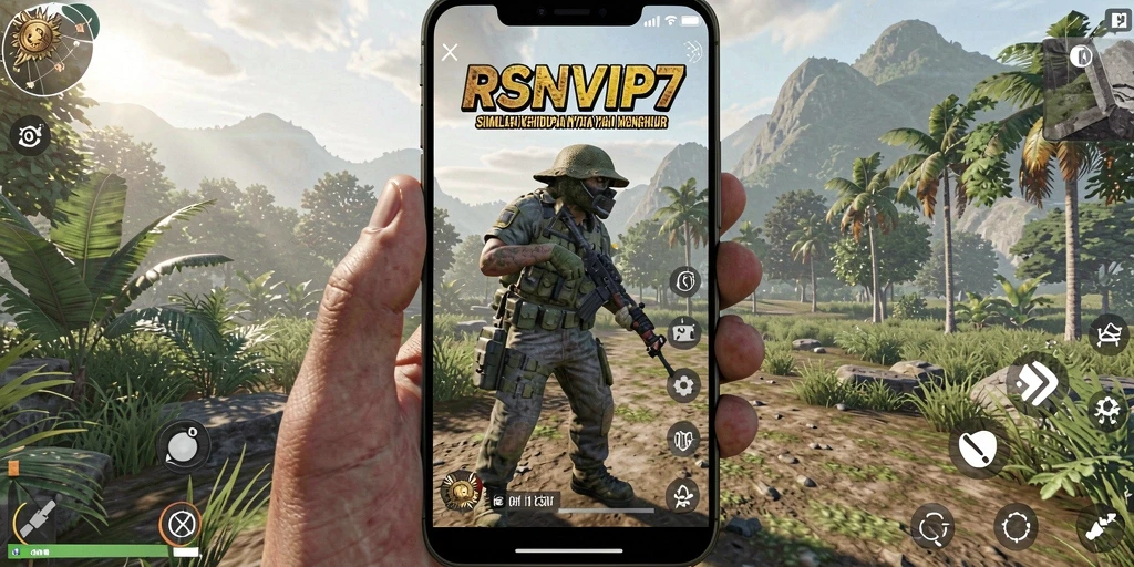 Tampilan gameplay RSNVIP7 dengan interaksi karakter yang dinamis.