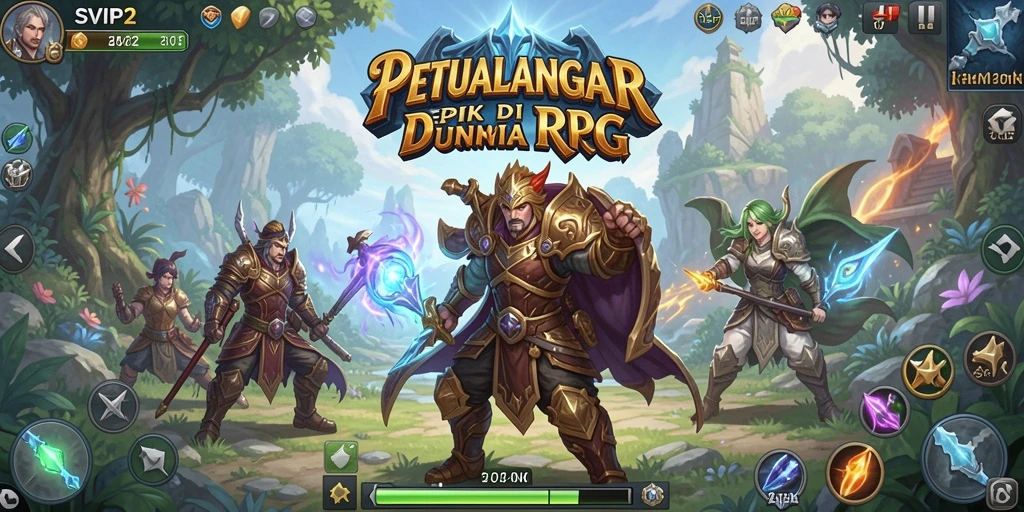 Tampilan gameplay SVIP2 yang menampilkan pertarungan epik antara karakter.