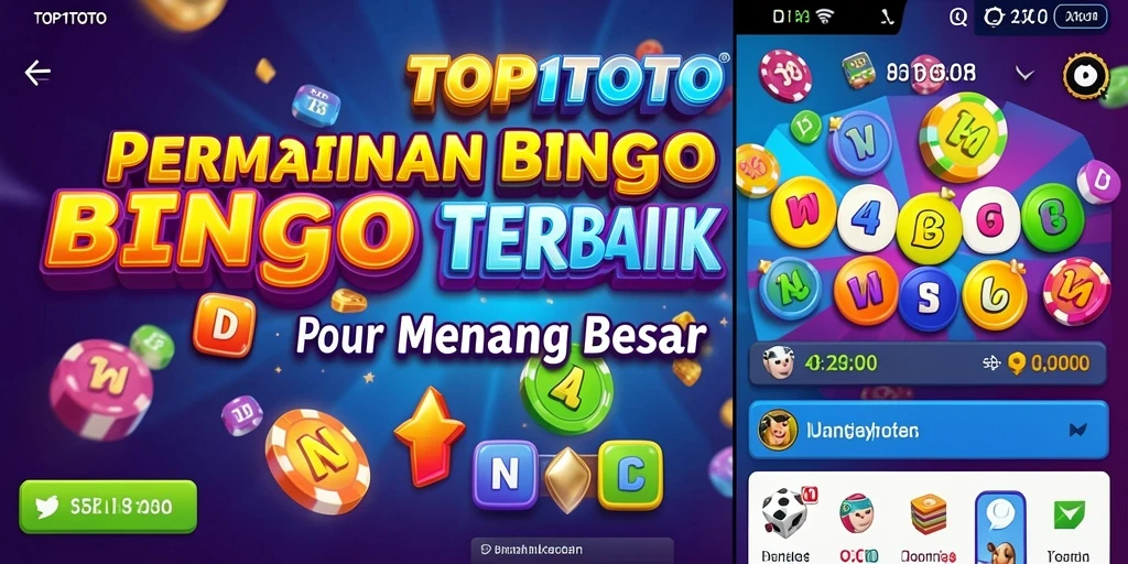 Screenshot gameplay TOP1TOTO yang menampilkan keseruan Bingo.