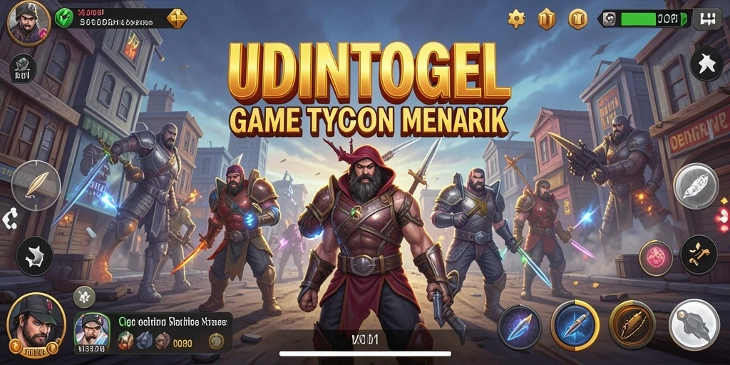 Screenshot menunjukkan strategi permainan Tycoon yang menarik dan kompetitif.