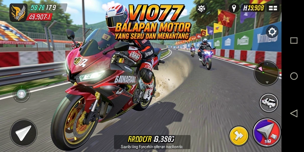 Tampilan gameplay VIO77 yang menegangkan dan grafis menawan.